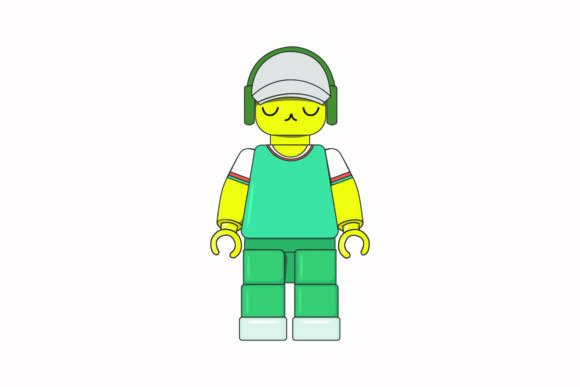 Download Lego Avatar Male with Headset - Set Collection