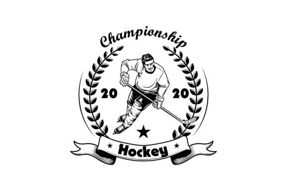 Download Hockey Championship Label Vector Illustr - Label Collection