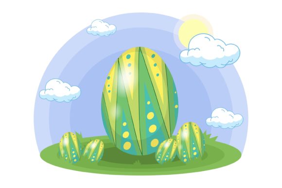 Download Easter Day Abstract Decoration - Eco Collection