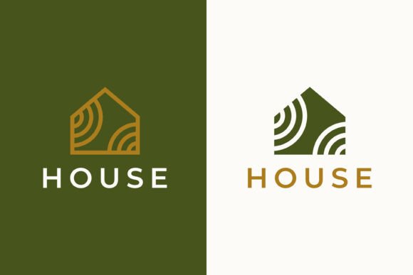 Download Simply House Logo Branding Wooden - Premium Resources