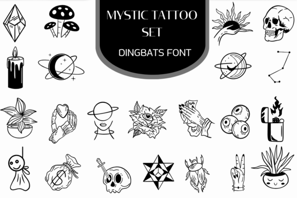 Download Mystic Tattoo Set - Set Collection