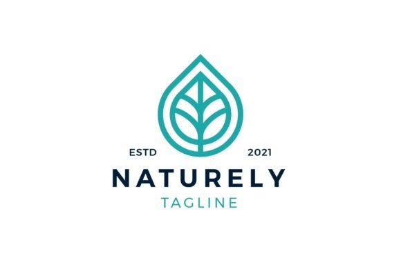 Download Leaf Monoline Logo - Leaf Collection