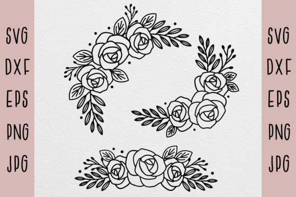 Download Flower Border, Floral Decoration, Roses - Eco Collection