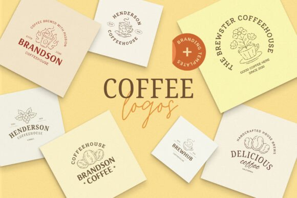Download Whimsical Cafe &amp; Bakery Branding Kit - Premium Resources