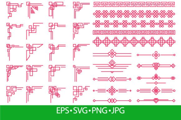 Download Traditional Chinese Oriental Decorative - Eco Collection