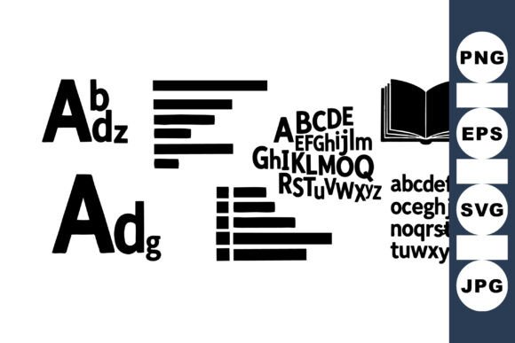 Download Modern Typography Alphabet Set - Set Collection