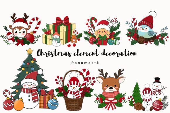Download Christmas Element Decoration - Eco Collection